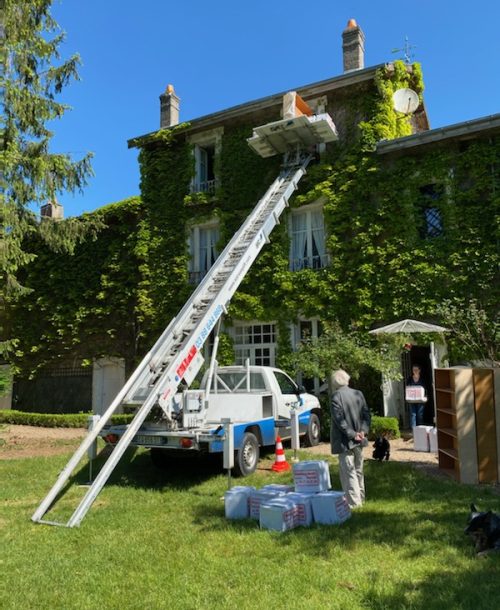 Déménager sans effort autour de Strasbourg avec le monte meubles Easylift